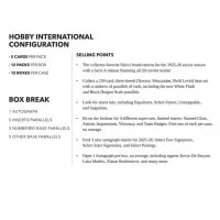 25 26 Panini Select Serie A International Hobby box obsah
