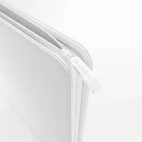 Album na karty Gamegenic Zip-Up 4-Pocket - White