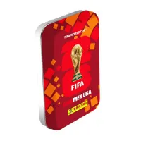 Panini samolepky FIFA World Cup 2026 Stickers Pocket Tin červená