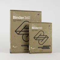 Album na sportovní karty Raw2Rare 9-Pocket FlexBinder 360 Black