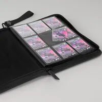 Album na karty Raw2Rare 9-Pocket ZipBinder 360 Black