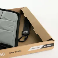 Album na karty Raw2Rare 12-Pocket ZipBinder 480 Black
