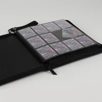 Album na karty Raw2Rare 12-Pocket ZipBinder 480 Black
