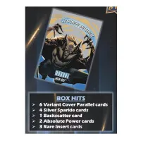 Sběratelské karty komiks 2024-2025 Upper Deck DC Annual Hobby box obsah