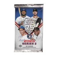 Sběratelské karty MLB 2026 Topps Series 2 Baseball Hobby Jumbo balíček