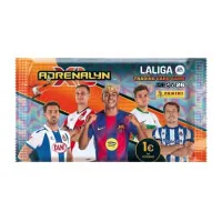 Fotbalové karty Panini LaLiga 2025 2026 Adrenalyn Booster balíček