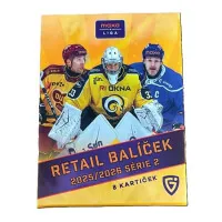 Hokejové karty Maxa liga 2025-2026 Série 2 Retail balíček
