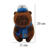 Plyšák Kapybara Real Madrid - 20 cm