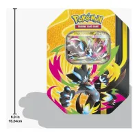 Pokémon plechovka Mega Forces Tin rozměr
