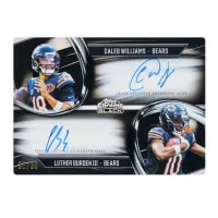 Karty NFL 2025 Topps Chrome Black Football Burden, Williams