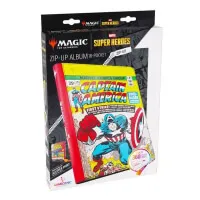 Album na karty MTG Marvel Super Heroes Zip-Up 18-Pocket Captain America, Black Panther