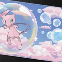 Pokémon prémiová hrací podložka - Mew (foilová)