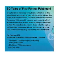 Karty Pokémon TCG First Partner Illustration Collection Series 3 obsah