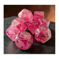 TCG kostky Lab Shimmer Ignis/Gold Polyhedral 7-Die Set