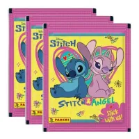 Nové samolepky Stitch a Angel - box 36 samolepek